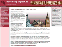 Tablet Screenshot of bewerbung-englisch.de